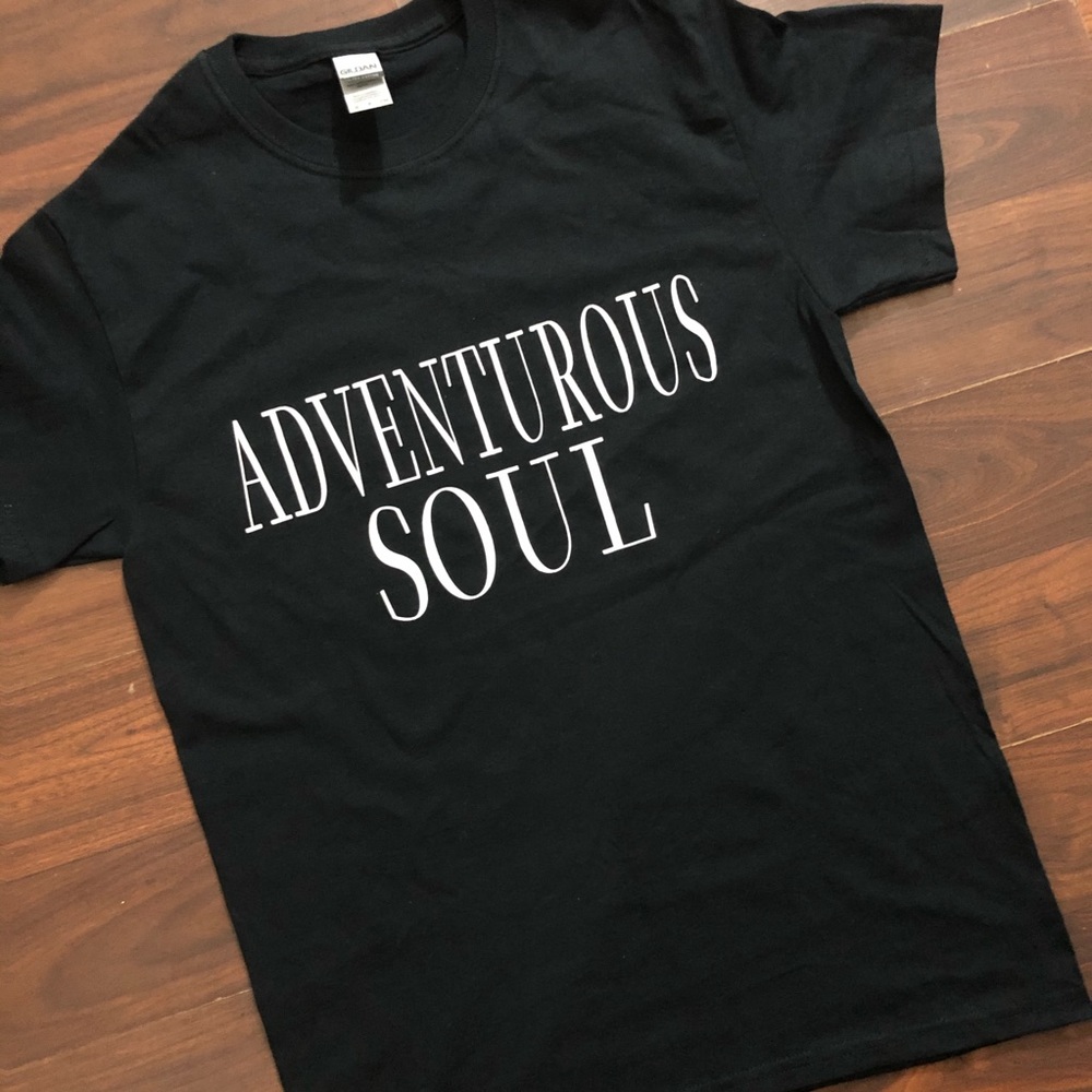 Adventurous Soul Graphic Tee Shirt T-shirts Unisex